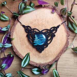 Labradorit Halskette