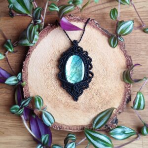 Labradorit Halskette