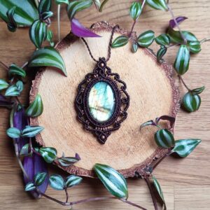 Labradorit Halskette