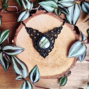 Labradorit Halskette