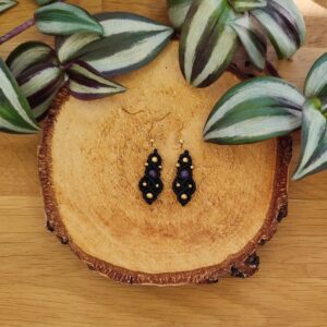 Ohrenringe mit Amethyst